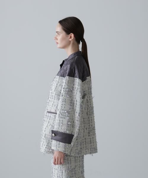 ADORE / アドーア テーラードジャケット | ＜BLACK LABEL＞ＭＡＬＨＩＡプランタンツイードジャケット | 詳細4