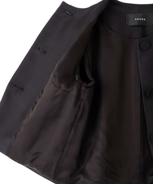 ADORE / アドーア テーラードジャケット | ＜BLACK LABEL＞シルクウールツイルジャケット | 詳細9