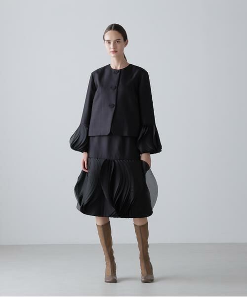 ADORE / アドーア テーラードジャケット | ＜BLACK LABEL＞シルクウールツイルジャケット | 詳細1