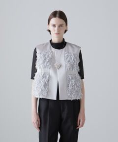 ADORE / アドーア テーラードジャケット | ◆＜BLACK LABEL＞MALHIAシーアネモネジャガードジレ