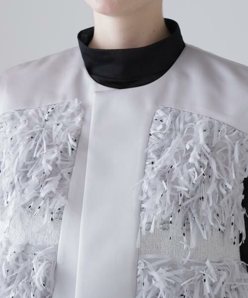 ADORE / アドーア テーラードジャケット | ◆＜BLACK LABEL＞MALHIAシーアネモネジャガードジレ | 詳細4