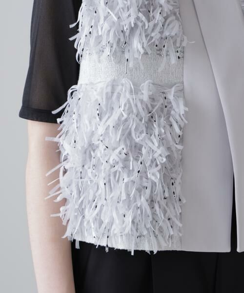 ADORE / アドーア テーラードジャケット | ◆＜BLACK LABEL＞MALHIAシーアネモネジャガードジレ | 詳細6