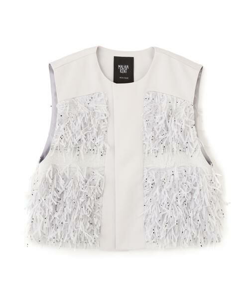 ADORE / アドーア テーラードジャケット | ◆＜BLACK LABEL＞MALHIAシーアネモネジャガードジレ | 詳細7