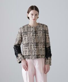 ADORE / アドーア テーラードジャケット | ＜BLACK LABEL＞MALHIAデコラティブツイード