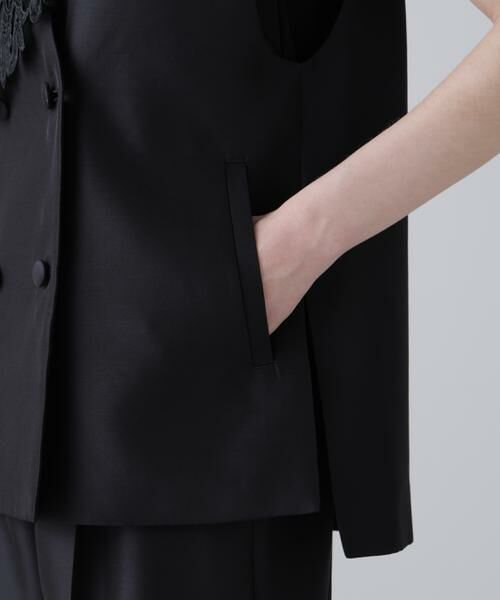 ADORE / アドーア テーラードジャケット | ◆＜BLACK LABEL＞シルクダブルクロスジャケット | 詳細6