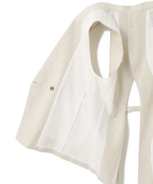 ADORE / アドーア テーラードジャケット | ◆デラヴェライク麻ジレ | 詳細10