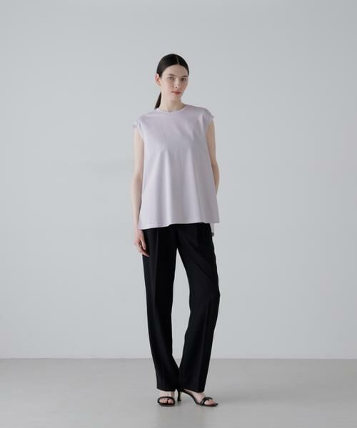 ADORE / アドーア カットソー | ハイゲージコンパクトジャージーノースリーブ | 詳細1