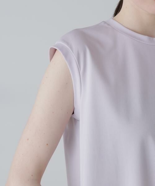 ADORE / アドーア カットソー | ハイゲージコンパクトジャージーノースリーブ | 詳細5