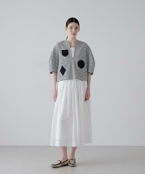 ADORE / アドーア カットソー | エンブレムボーダー | 詳細1