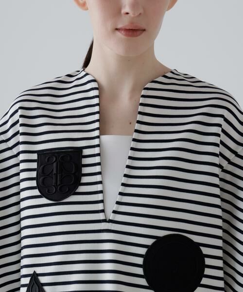 ADORE / アドーア カットソー | エンブレムボーダー | 詳細4