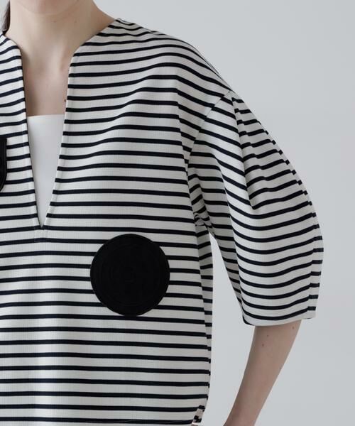 ADORE / アドーア カットソー | エンブレムボーダー | 詳細5