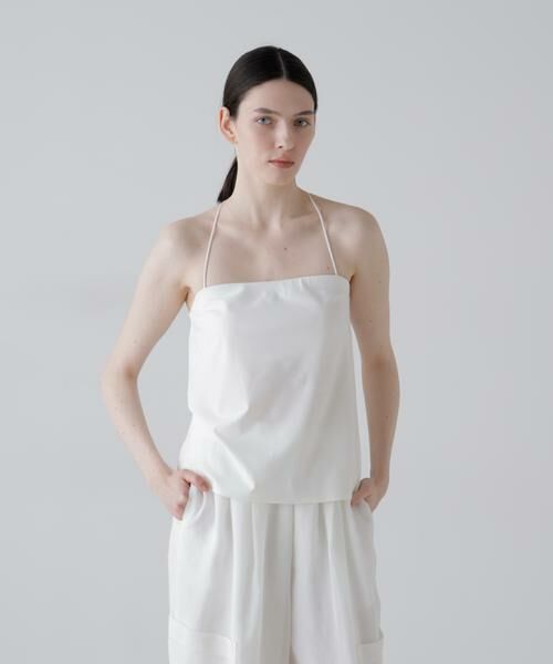 ADORE / アドーア カットソー | フィットジャージーインナー（ホワイト）