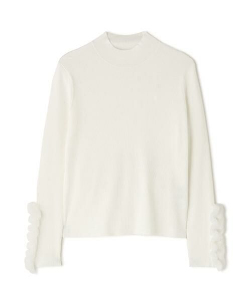 ADORE / アドーア ニット・セーター | ◆スポンディッシュフリルニット（ホワイト）