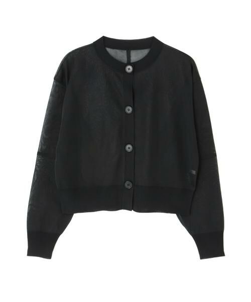 ADORE / アドーア ニット・セーター | ◆トランスペアレントニット（ブラック）