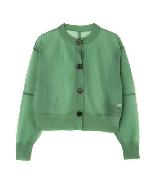 ADORE / アドーア ニット・セーター | ◆トランスペアレントニット（グリーン）