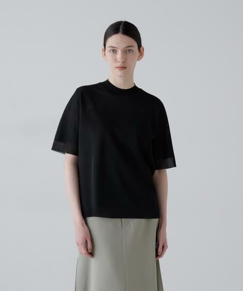 ADORE / アドーア ニット・セーター | シアーニット（ブラック）