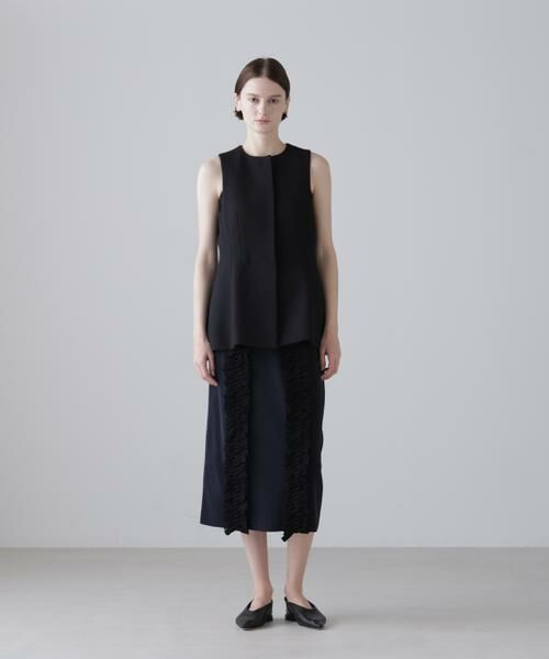 ADORE / アドーア スカート | クラフトニットスカート（ネイビー）