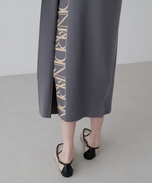 ADORE / アドーア スカート | ヒドゥンロゴニットスカート | 詳細6