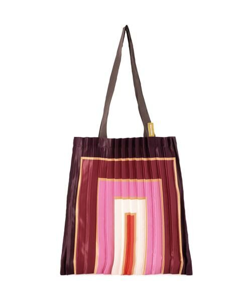 ADORE / アドーア バッグ | プリーツトート（ピンク）