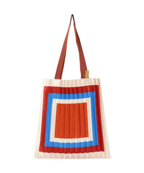 ADORE / アドーア バッグ | プリーツトート（オレンジ）