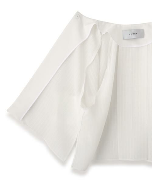 ADORE / アドーア テーラードジャケット | ブリージーレノクロスＪＫ | 詳細1