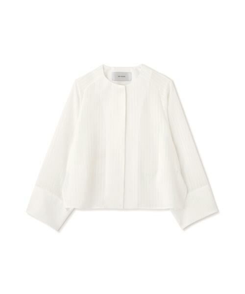 ADORE / アドーア テーラードジャケット | ブリージーレノクロスＪＫ（ホワイト）