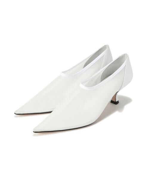 ADORE / アドーア シューズ | メッシュパンプス（ホワイト）