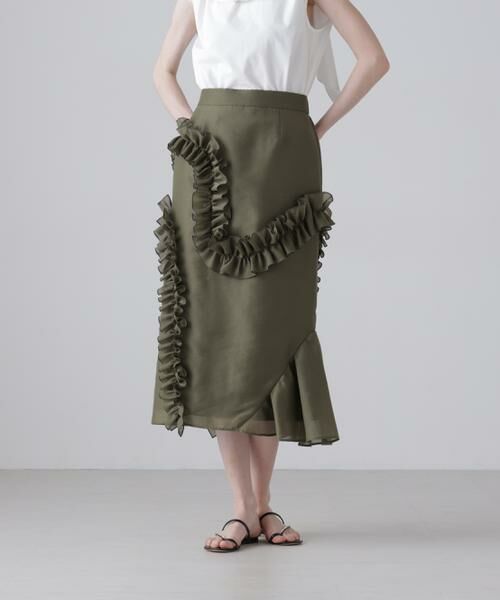 ADORE / アドーア スカート | ドライタッチオーガンスカート | 詳細1