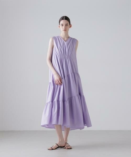 ADORE / アドーア ワンピース | スーパーライトストレッチワンピース（ラベンダー）