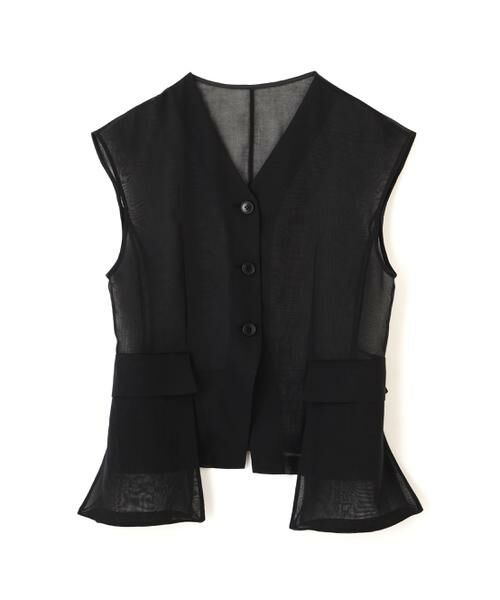 ADORE / アドーア テーラードジャケット | ソフトオーガンジージレ | 詳細9