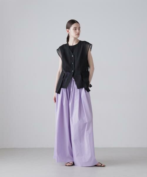 ADORE / アドーア テーラードジャケット | ソフトオーガンジージレ | 詳細2