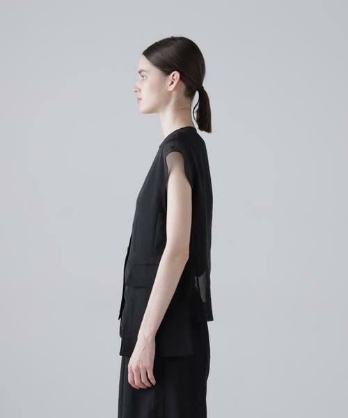 ADORE / アドーア テーラードジャケット | ソフトオーガンジージレ | 詳細3
