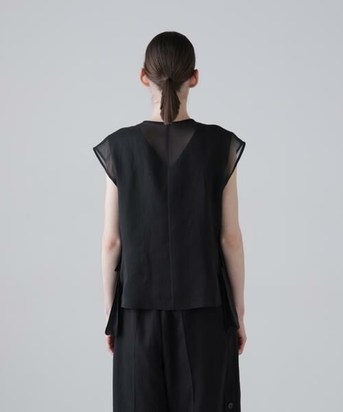 ADORE / アドーア テーラードジャケット | ソフトオーガンジージレ | 詳細4