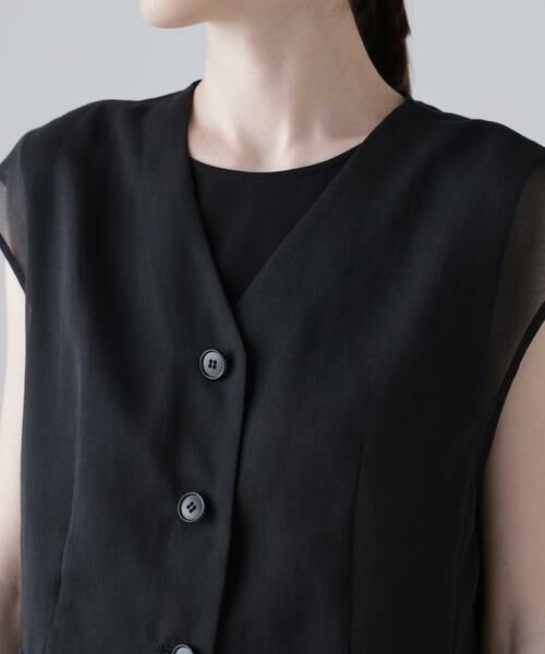 ADORE / アドーア テーラードジャケット | ソフトオーガンジージレ | 詳細5