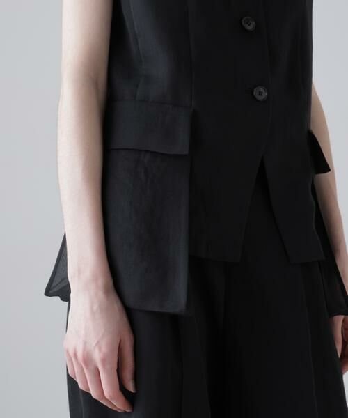 ADORE / アドーア テーラードジャケット | ソフトオーガンジージレ | 詳細8