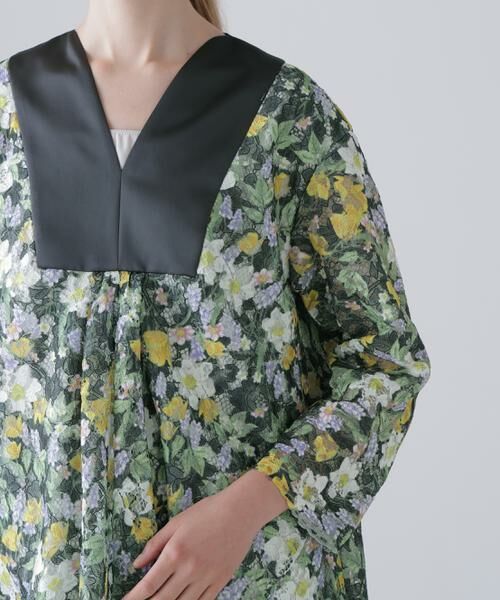 ADORE / アドーア ワンピース | ◆ボタニカルプリントレースワンピース | 詳細5