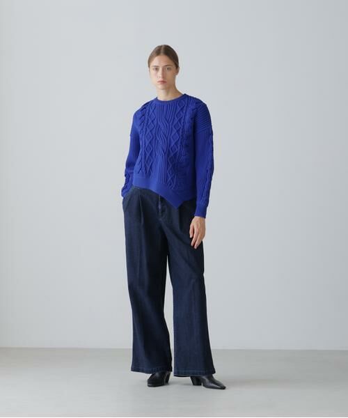 ADORE / アドーア ニット・セーター | ◆フォルムドケーブルニット | 詳細1