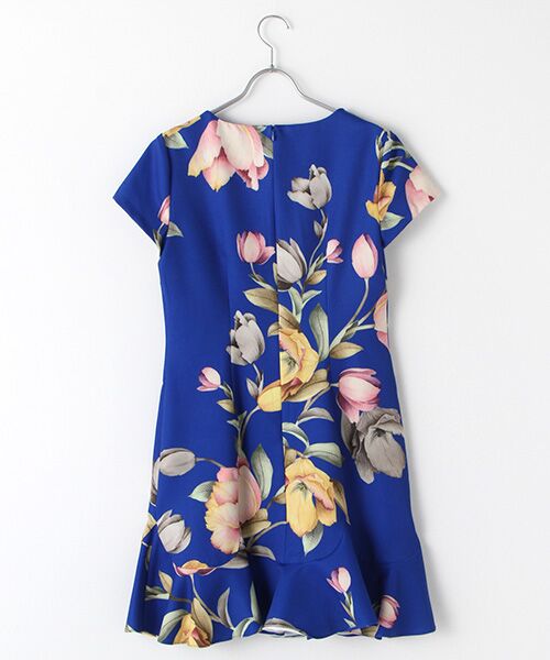 Adrianna Papell / アドリアナ パペル ドレス | Tulip Printed Flounce Dress | 詳細1