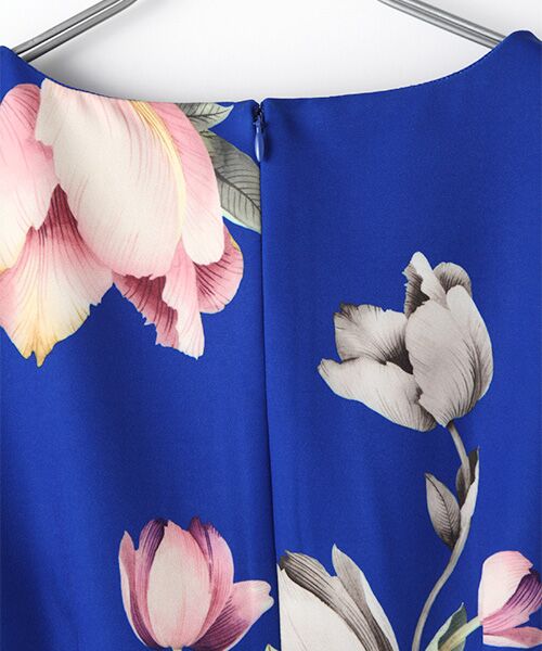 Adrianna Papell / アドリアナ パペル ドレス | Tulip Printed Flounce Dress | 詳細4