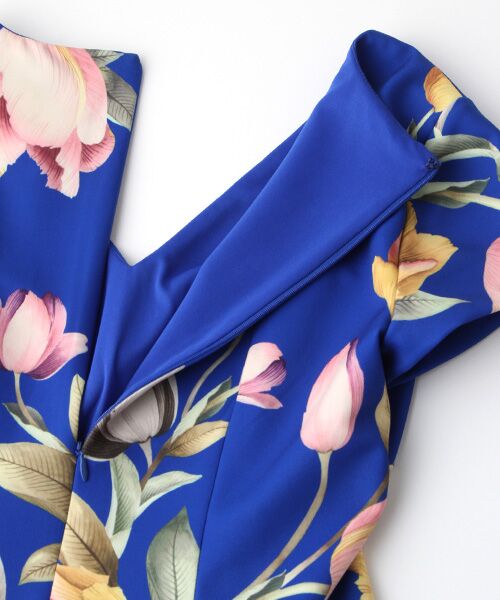 Adrianna Papell / アドリアナ パペル ドレス | Tulip Printed Flounce Dress | 詳細5