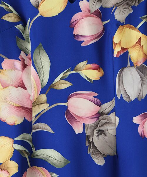 Adrianna Papell / アドリアナ パペル ドレス | Tulip Printed Flounce Dress | 詳細7