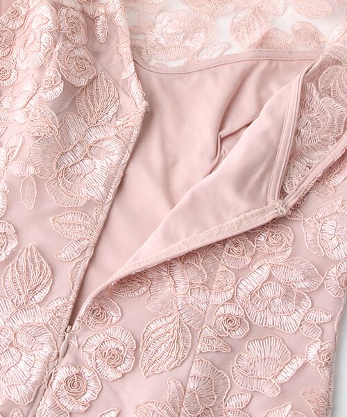 Adrianna Papell / アドリアナ パペル ドレス | Rosie Embroidery Flounce Dress | 詳細5