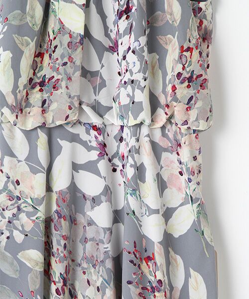 Adrianna Papell / アドリアナ パペル ドレス | Watercolor Floral Midi Dress | 詳細3