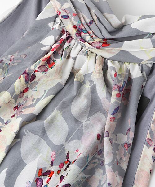 Adrianna Papell / アドリアナ パペル ドレス | Watercolor Floral Midi Dress | 詳細6