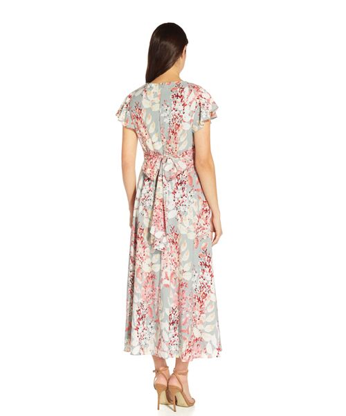 Adrianna Papell / アドリアナ パペル ドレス | Floral Printed Fit And Flare Dress | 詳細10