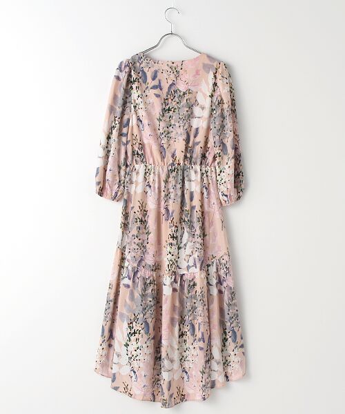 Adrianna Papell / アドリアナ パペル ドレス | Floral Printed Buttoned Dress | 詳細1