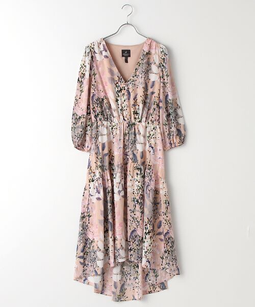 Adrianna Papell / アドリアナ パペル ドレス | Floral Printed Buttoned Dress | 詳細7