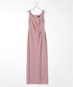Crepe Sleeveless Gown
