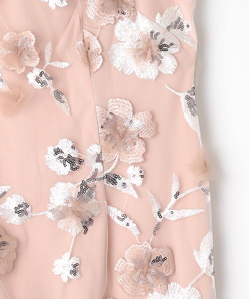 Adrianna Papell / アドリアナ パペル ドレス | Floral Embroidery Sheath Dress | 詳細3
