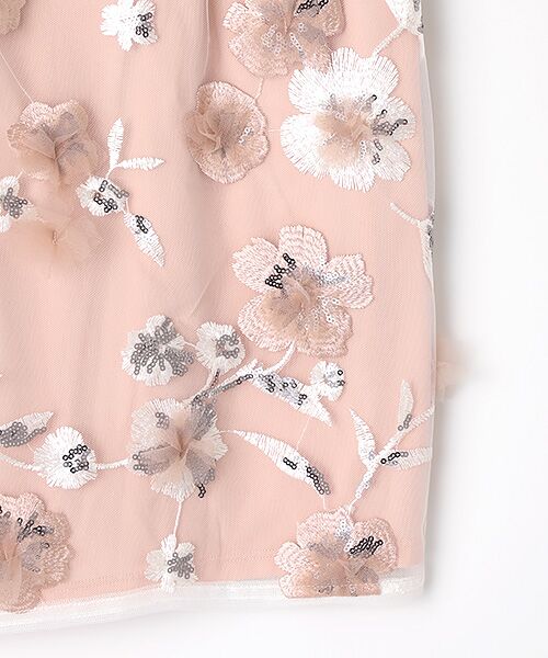 Adrianna Papell / アドリアナ パペル ドレス | Floral Embroidery Sheath Dress | 詳細4